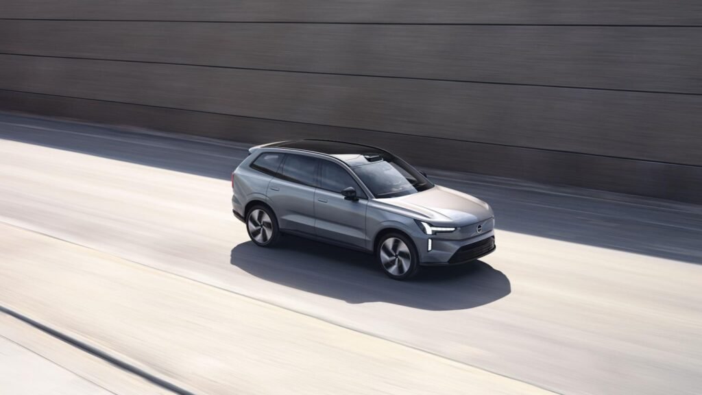 Volvo’s EX90 electric SUV features an Abbey Road sound system.