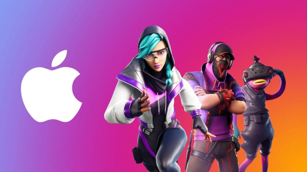The company Epic Games says Apple is blocking Fortnite from the US and EU App Stores.