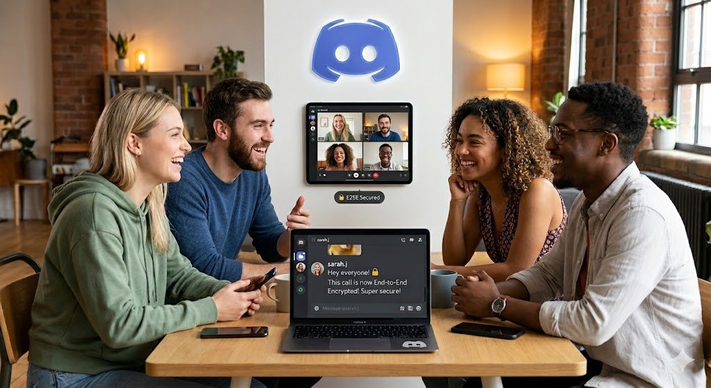 Big win for privacy: Discord encrypts all our calls!