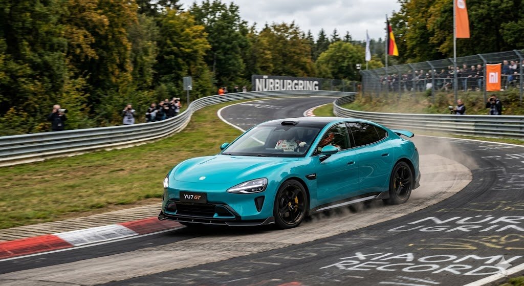 Xiaomi sets another record: The YU7 GT is the new king of the Nürburgring.