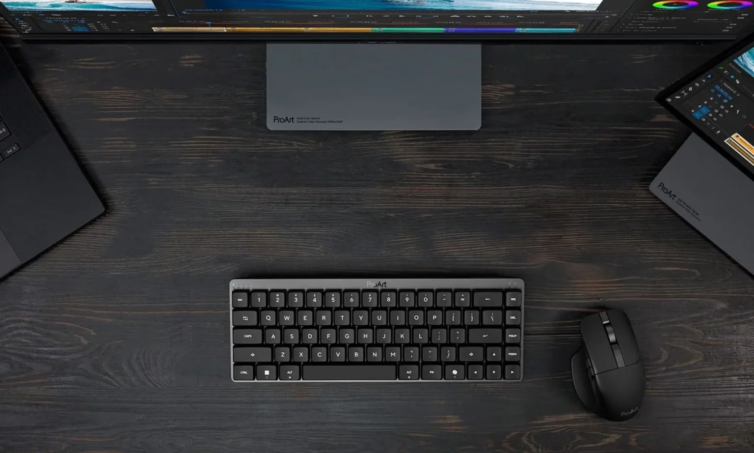 ASUS Expands ProArt Lineup With Dedicated Creative Keyboard and Mouse.