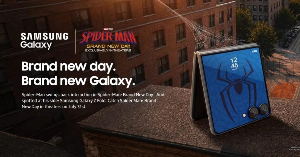 Samsung Turns Spider-Man Into a Smartphone Engineer in Its Wildest Galaxy Ad Yet