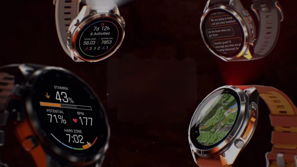 Garmin fēnix 9 Pro titanium smartwatch with AMOLED display