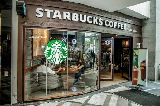Starbucks in India and the company's new technology hub in Chennai.