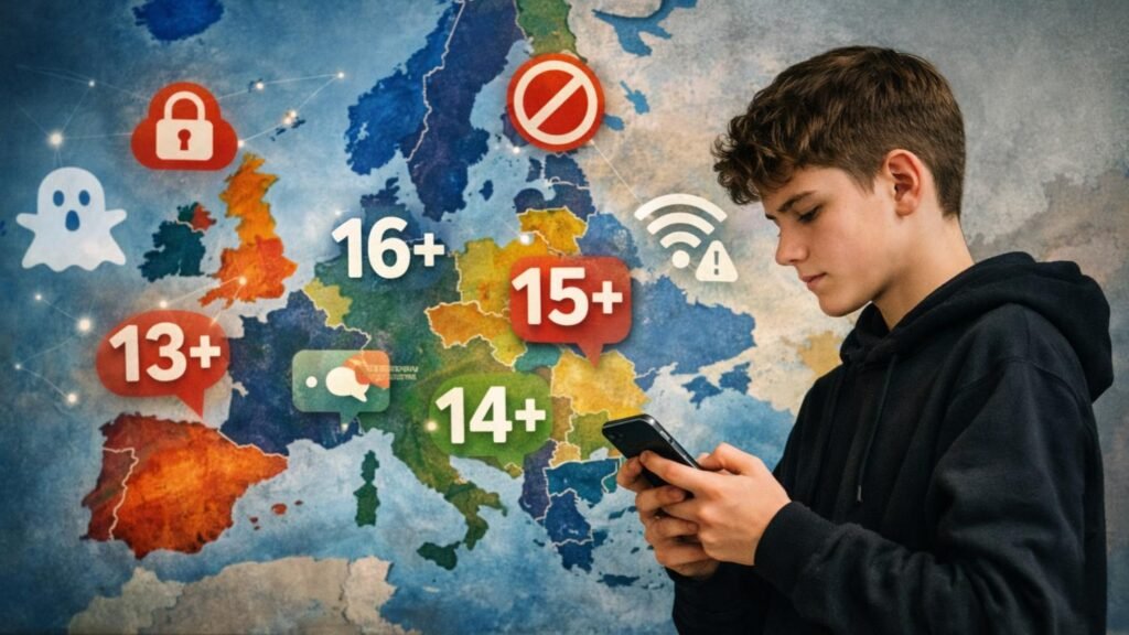 The EU is preparing sweeping new restrictions that could limit social media, AI chatbots and online games for users under 15.
Focus Keyphrase: EU under 15 social media ban