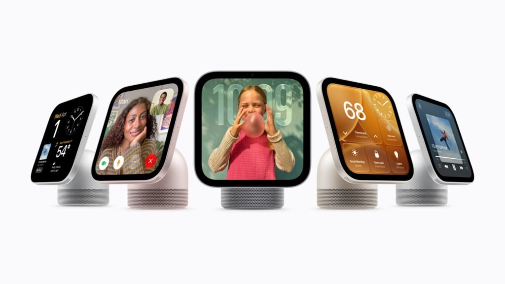 Apple HomeView 7-inch smart display for connected-home control.
