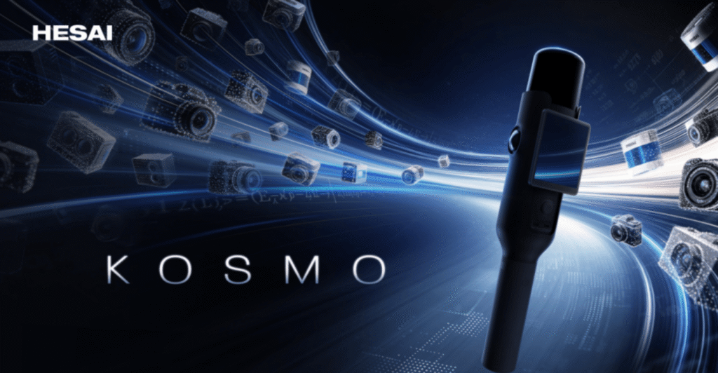 Hesai Launches Kosmo 3D Camera for Robotics and Physical AI