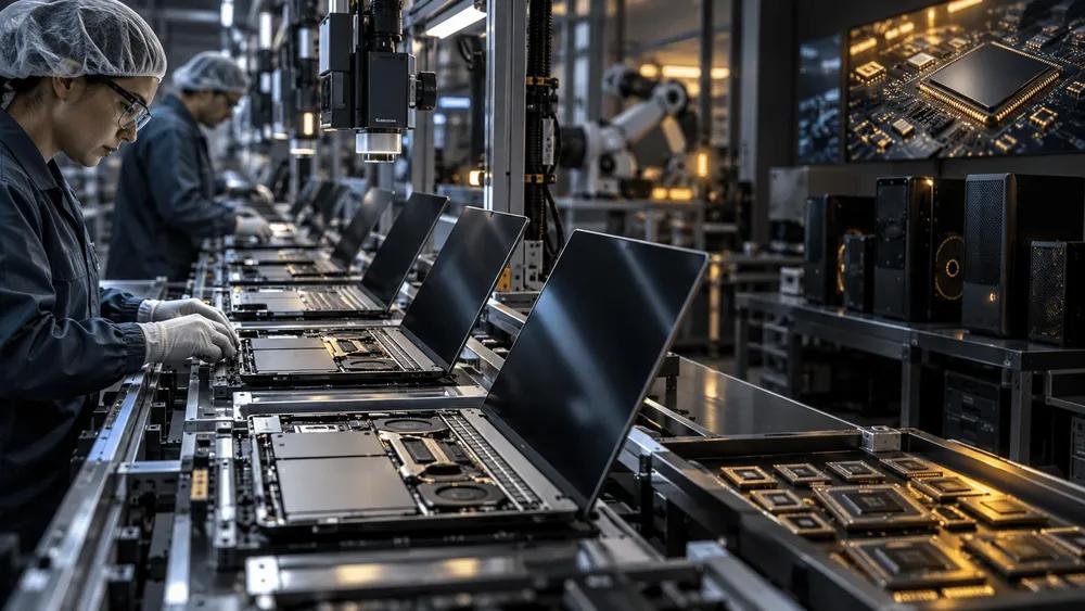 Memory components and personal computers amid rising hardware costs.