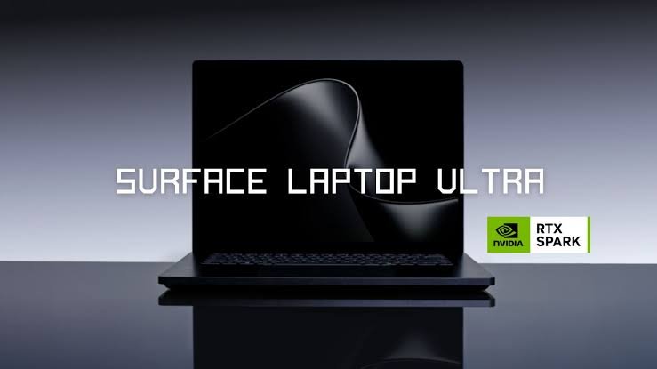 Microsoft Surface Laptop Ultra with NVIDIA RTX Spark for local artificial intelligence

