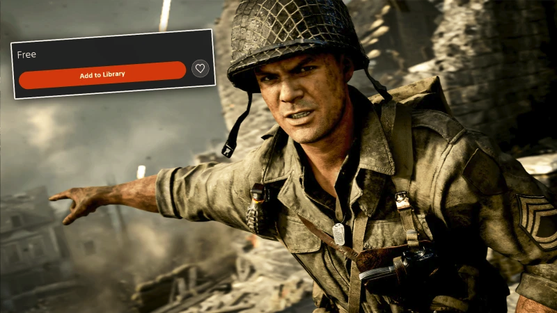 Call of Duty: WWII e Activision është gjithashtu falas në PlayStation 4